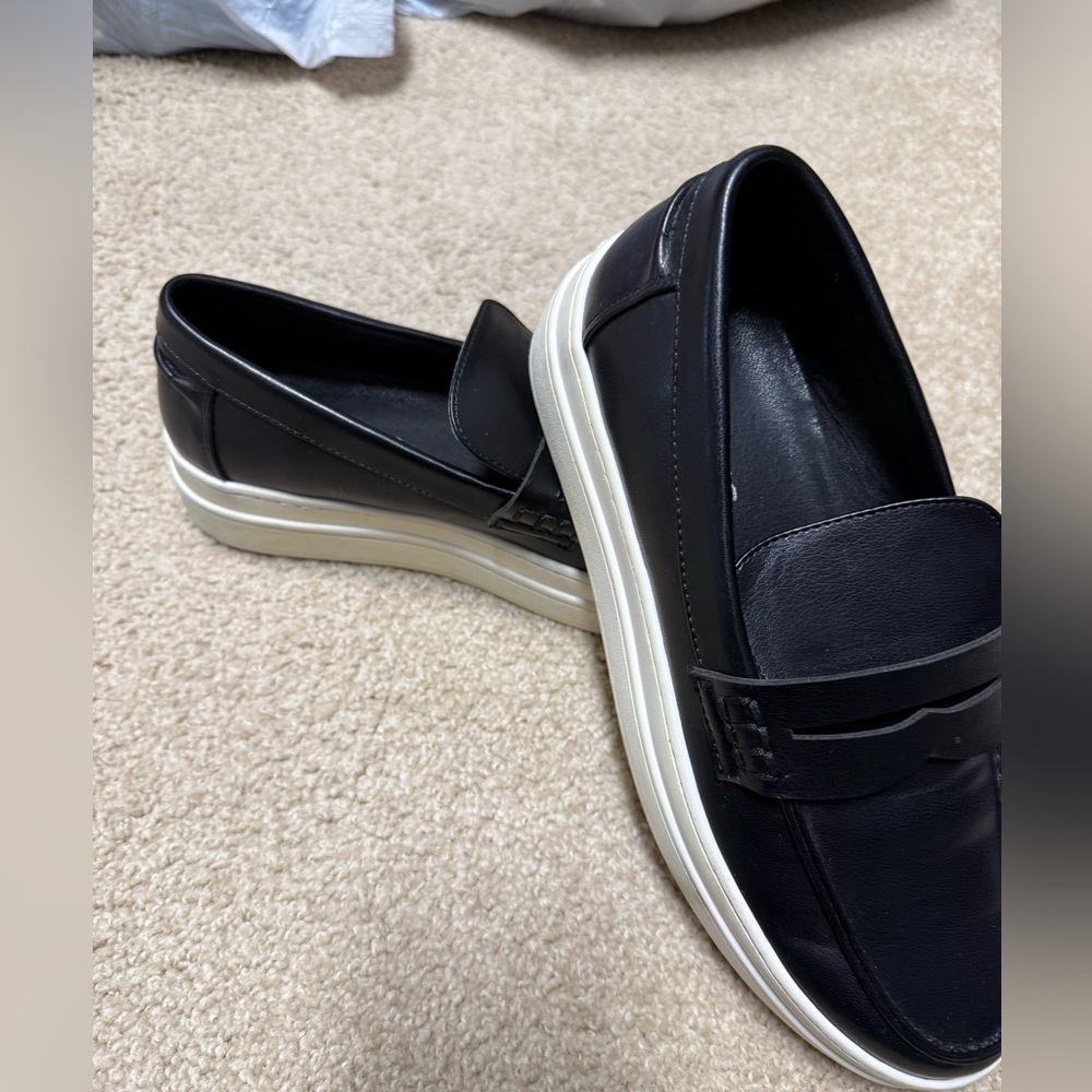 J/SLIDES Women’s Black Loafers size 8 - Picture 4 of 7